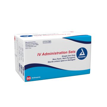 IV Administration set - 60 Drop - 83", 1 inj site, 1LL site 50/ Case