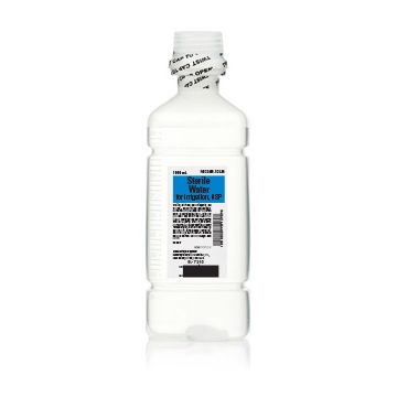 Sterile Water 1000ml Irrigation Bottle