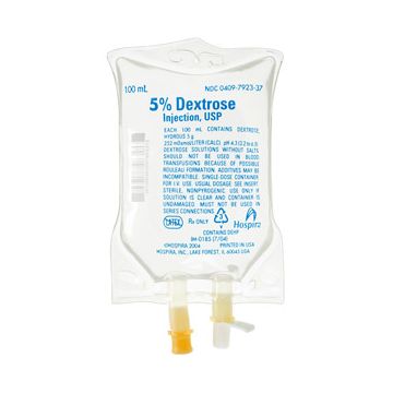 5% Dextrose Injection 100 mL 80/Case