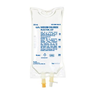 Sodium Chloride 0.9% 250mL IV Bags