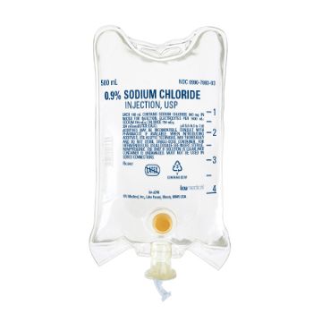 Sodium Chloride 0.9% 500mL IV Bags