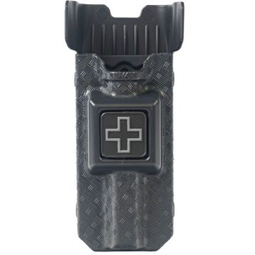 RIGID GEN 7 TOURNIQUET CASE WITH SHIRT SHIELD - BLACK BASKET WEAVE