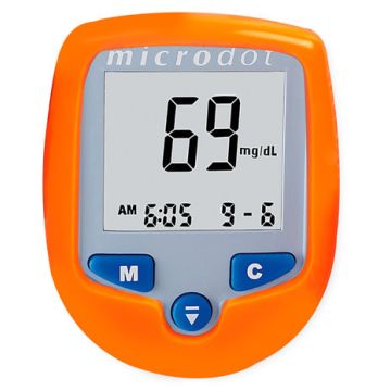 MICRODOT METER SLEEVES (ORANGE)