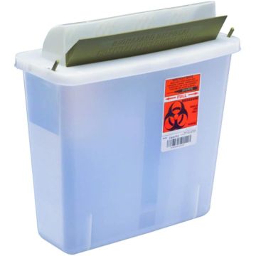 Sharps Container 85121 5qt mailbox style