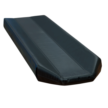 Bolster Mattress Black compatible with rugged cots