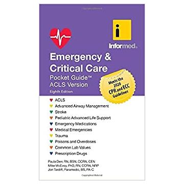 Emergency & Critical Care Pocket Guide, ACLS 8th Edition REVISED (2020 GDLS)