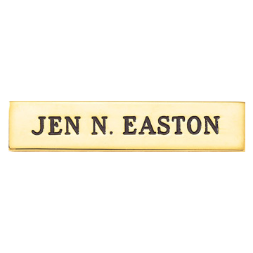 Blackinton A7239 Name Bar in  5/8" x 3"