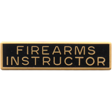 Blackinton A9187-E Firearms Instructor Bar