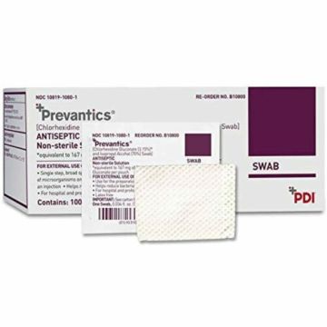 Chlorhexidine Prep Pads 100/Box 10 Boxes per Case