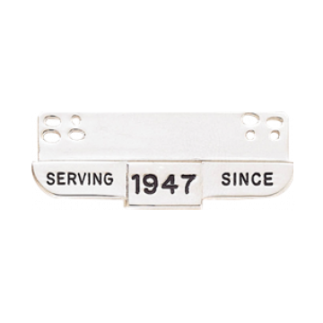 Blackinton B1693 Name Bar in  3/4" x 1 15/16"