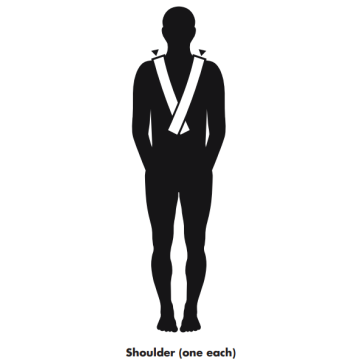 XPR Shoulder (one each) Restraint