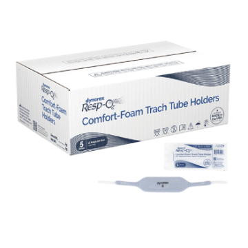 Comfort-Foam Trach Tube Holder, 1-Piece, Small, Neonatal - Infant, 5/12/cs