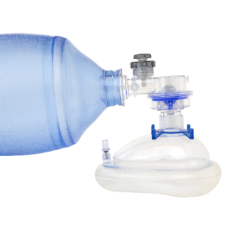Manual Pulmonary Resusitator (MPR), Mask, Reservoir Bag, Oxy, Adult, 6/cs