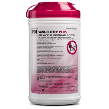 Sani-Cloth Plus, XL, 6/65/Cs