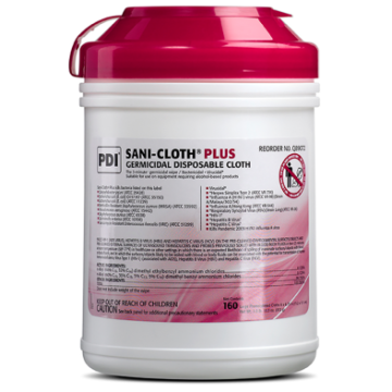Sani-Cloth Plus, L, 12/160/Cs