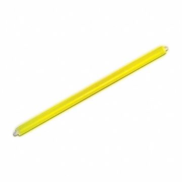 15" ChemLight® with 1 end ring - 1 tube (5 sticks per tube, individually foiled)  Yellow