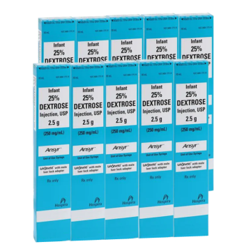 Dextrose 25% 10 mL Ansyr 10/ Pack