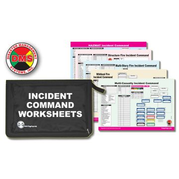 Multi-Hazard Incident Command Worksheet Kit (includes DMS-05568)