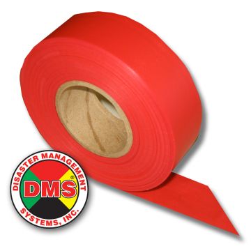 Triage Ribbon Replacement 300' Roll - IMMEDIATE Red - Fits DMS-05763 Cassette