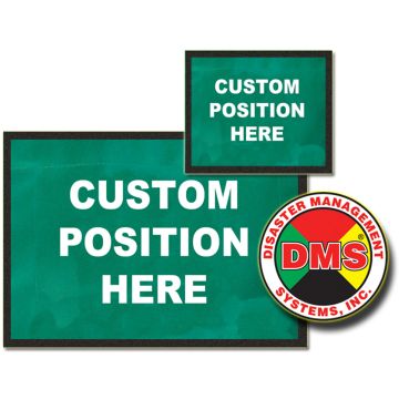 Custom Imprinted Green Placard Card Set for ANSI Dynamic Vest,