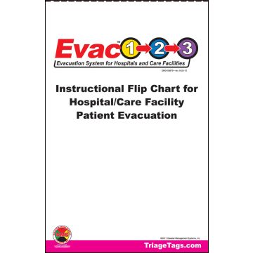 Evac123 Instructional Flip Chart