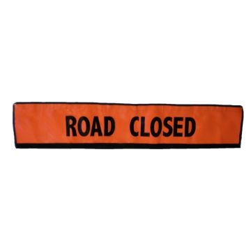 Flex Safe Road Closed Sign - Safety Orange