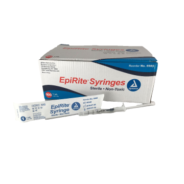 EpiRite Syringe 100 per Box 10 Boxes per Case