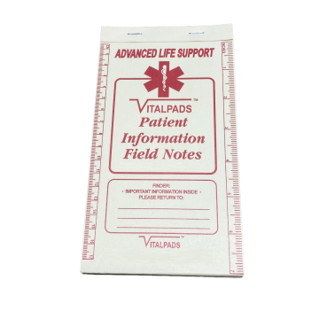 Vital Pad ALS Patient Information Field Notes Large