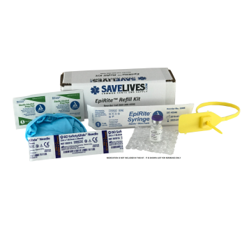 EpiRite Refill Kit with two 1" & two 5/8" Needles *Adrenaline Sold Separately*