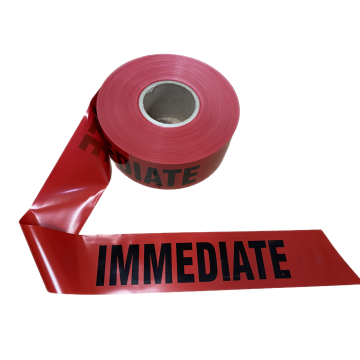 Immediate Triage Barrier Tape Red