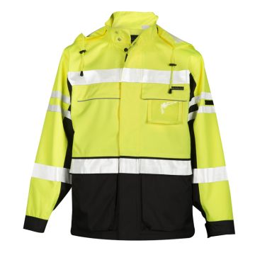 Premium Black Series 2 in 1 Jacket - Lime