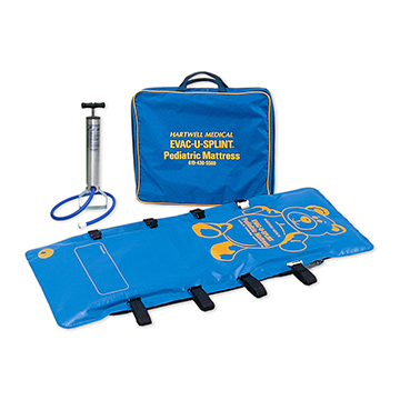 EVAC-U-SPLINT Mattress Set - Pediatric (Vacuum Mattress, Standard Pump, and Carry Case)