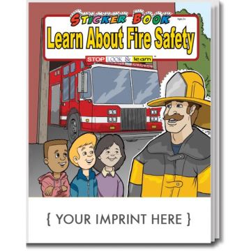 Learn About Fire Safety Sticker Book