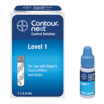 Contour Next Level 1 LOW Control Solution 2.5ml Bottle 1 per Box