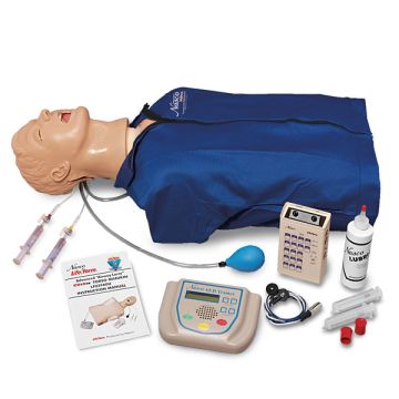 Advanced "Airway Larry" Torso w/Defib, ECG & AED