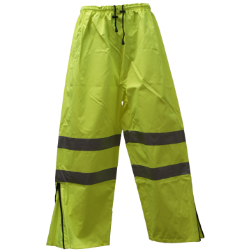 ANSI/ISEA 107-2010 Class E Lime Waterproof Rain Draw Strings Pants