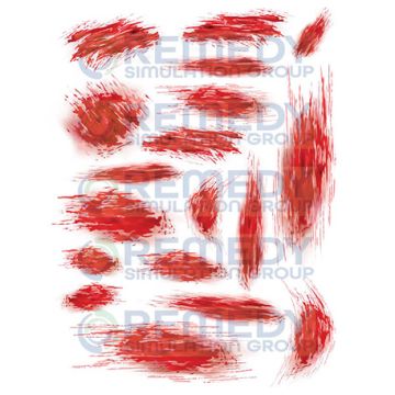 Moulage Tattoos - Military Kit. Qty: 12.