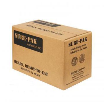 Sure-Pak Meal Ready to Eat without Heaters 12/ Case