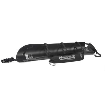 Med Sled 30" Tactical Rescue - Black Sled Bag (Not for vertical descent)