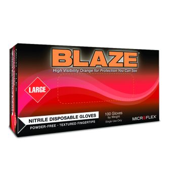 Blaze Powder Free Nitrile Exam Glove