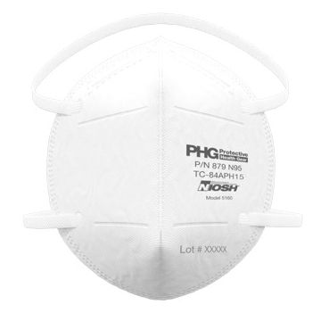 NIOSH N95 Particulate Respirator. TC-84A-PH15. Qty: 50. 