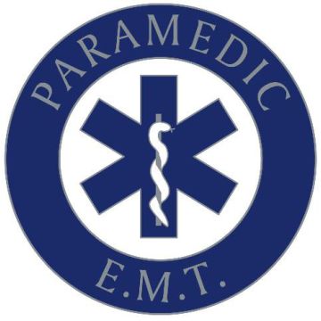 Paramedic E.M.T. Pin - Silver