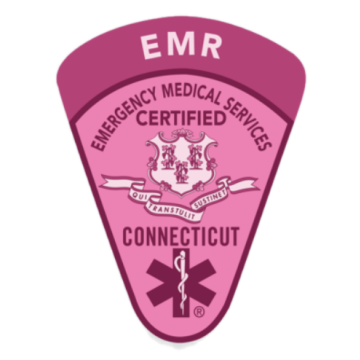 Connecticut Pink 4" EMR Patch Sticker