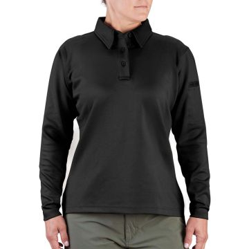 I.C.E. Women's Performance Polo Long Sleeve Model F5357