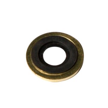 Regulator Yoke Washer Brass with Rubber Ring