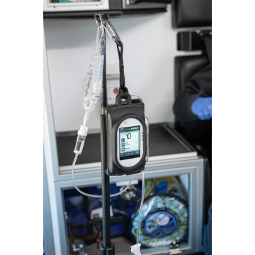 IV Pump Case designed to work with the Sapphire Pump