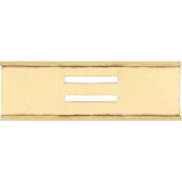 Blackinton 3/8" CAB Slide Bar for 1 Commendation Award Bar 