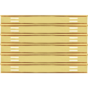 Blackinton 3/8" CAB Slide Bar for 18 Commendation Award Bar Gol-Tone (GOLD)