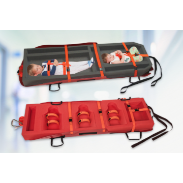 Med Sled Infant 3 & Toddler 2 Evacuation Sled Combination Package - (1) Infant 3 and (1) Toddler 2 Evacuation Sleds with Handles and Storage Device. Fully Assembled for the Evacuation of (3) Infants and (2) Toddlers.