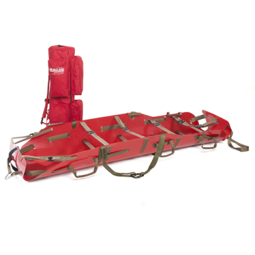 Med Sled VLR System 28 PJ Red (Red VLRPJ, Tag Line Kit 250, Flotation System) Note: CO2 Canisters NOT included in Int'l orders